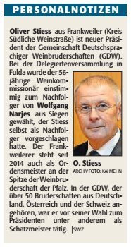 Stiess GDW Praesident 2018 06 21